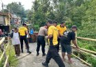 Polres Ponorogo Perbaiki Jembatan Darurat, Akses Dua Desa di Ngebel Kembali Normal